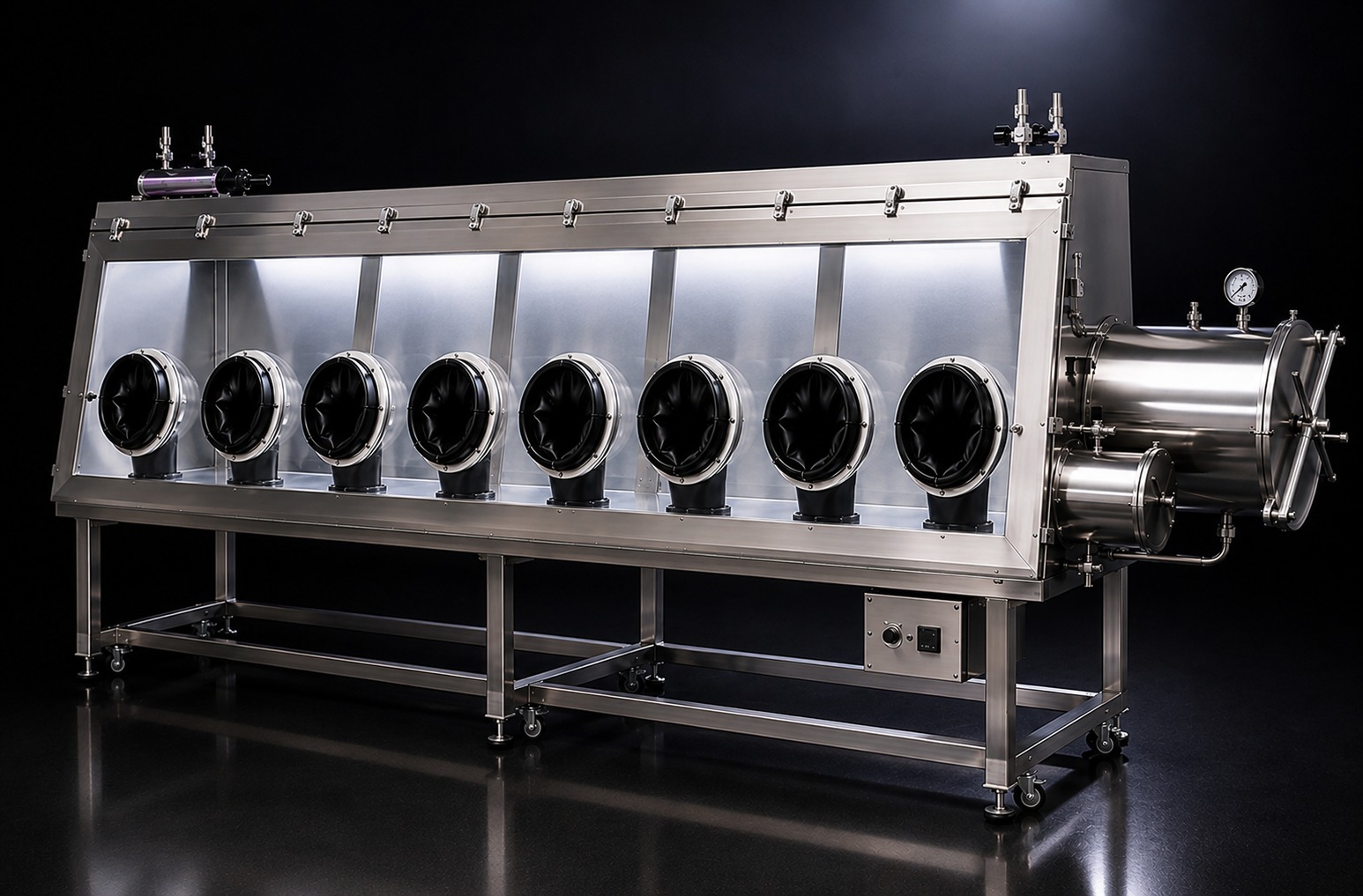 Eight Port Glove Box Two Sided – Main View
