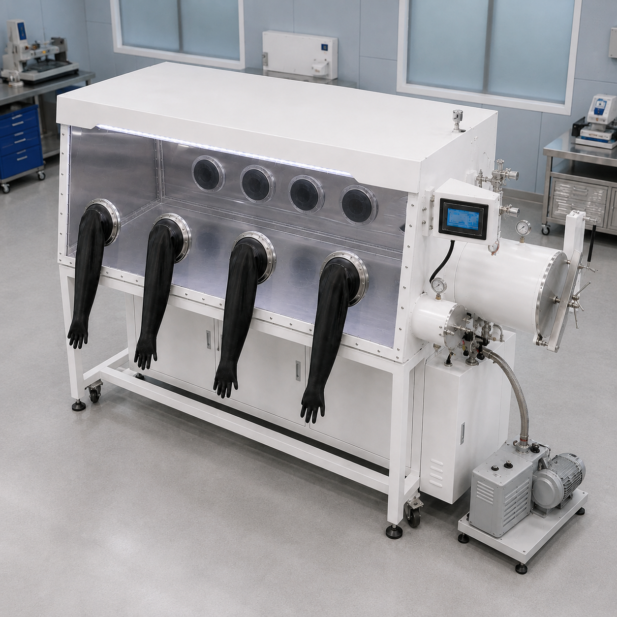 Eight Port Glove Box Two Sided – View 2